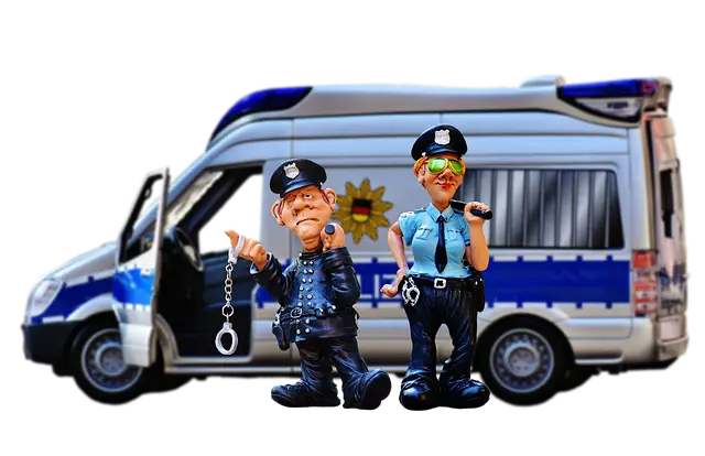 Polizei Cartoon